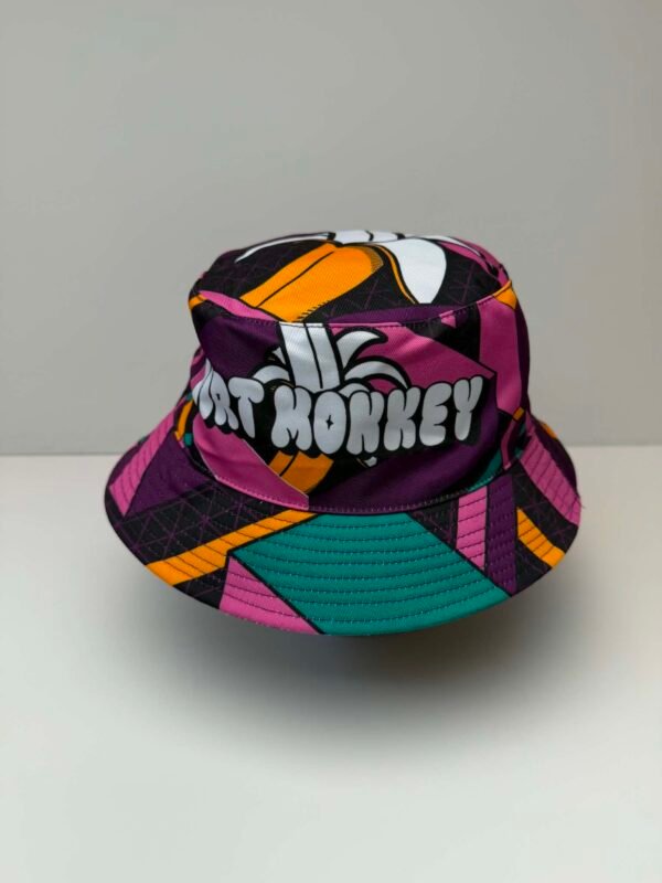 Monkey Matrix Reversible Bucket Hat